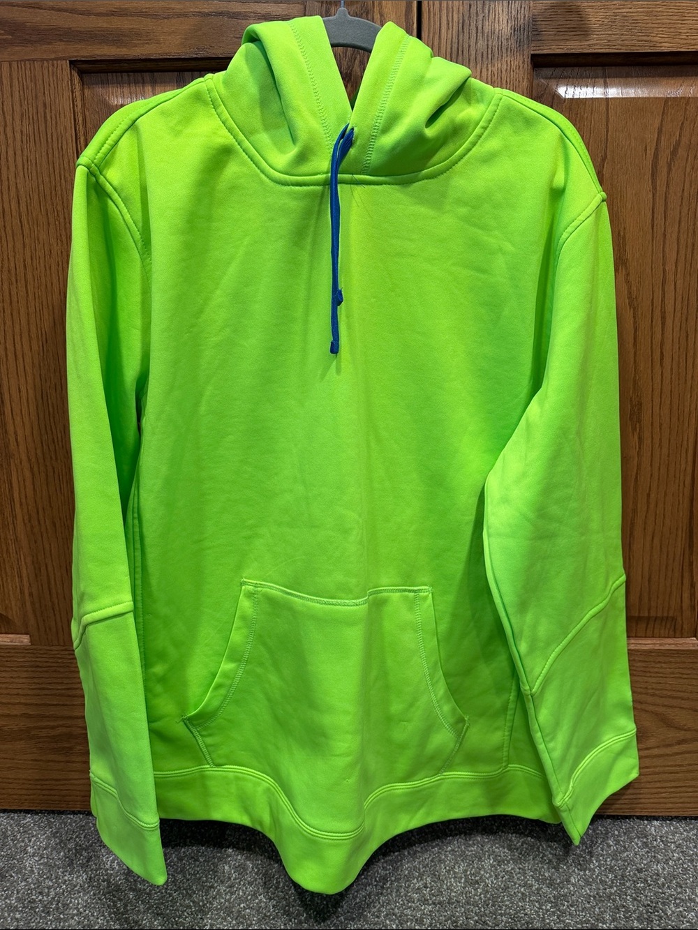 Layer 8 Neon Lime Green Hoodie